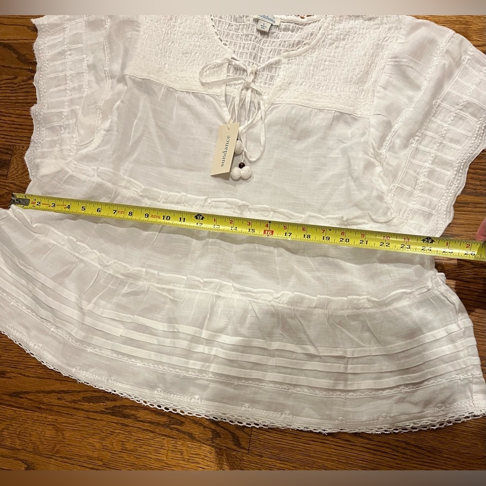 Sweet Top!! Sundance Antonia Tiered Top, Size L, NWT - Picture 8 of 9